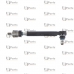 Direksiyon çubuğu CARRARO 145481, 6112445M91, VOE11988150 Direksiyon çubuğu CARRARO 145481, 6112445M91, VOE11988150