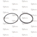 O-ring CARRARO 139198, 6194360M1, 358642A1, VOE11709093, CA0139198
