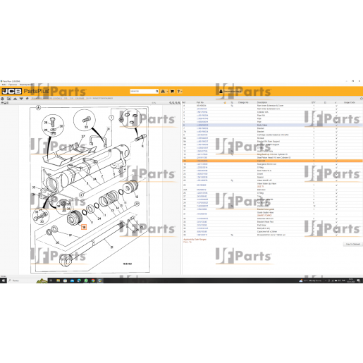 Uzatma boğazı JCB 594/14005 Uzatma boğazı JCB 594/14005