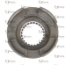 Cuplaj CARRARO 138981, 6194426M1, 366232A1, VOE11716796, CA0138981