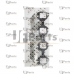 Egzoz manifoldu contası JCB 320/06398, 320/06035, 320/06249